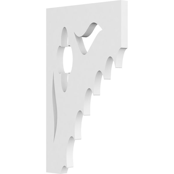Ekena Millwork BKTP01X06X11WE