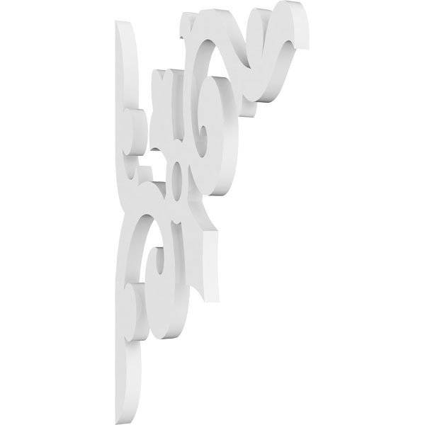 Ekena Millwork BKTP01X07X12WH