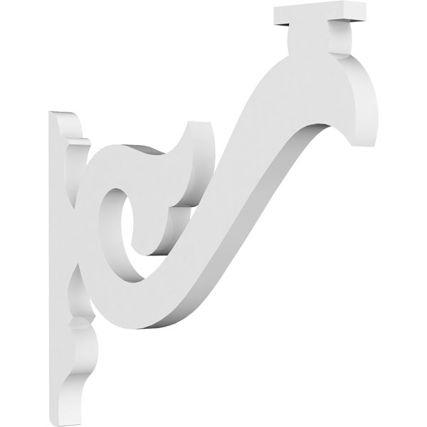 Ekena Millwork BKTP01X08X08FL