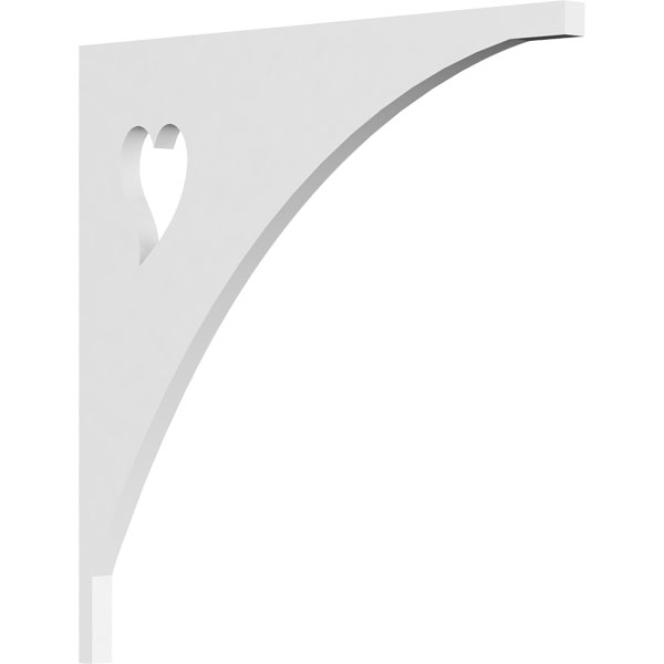 Ekena Millwork BKTP01X14X14WN
