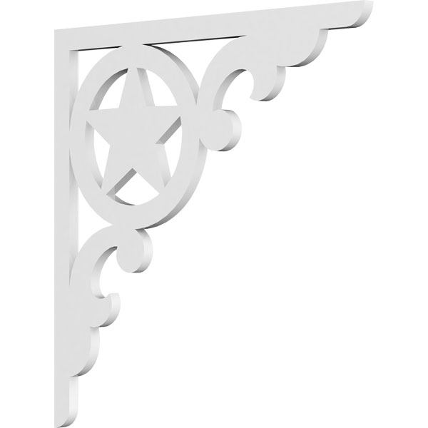 Ekena Millwork BKTP01X20X20AU