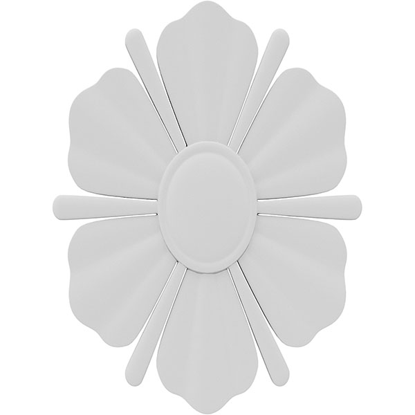 Ekena Millwork ROSC037X050RNCUF