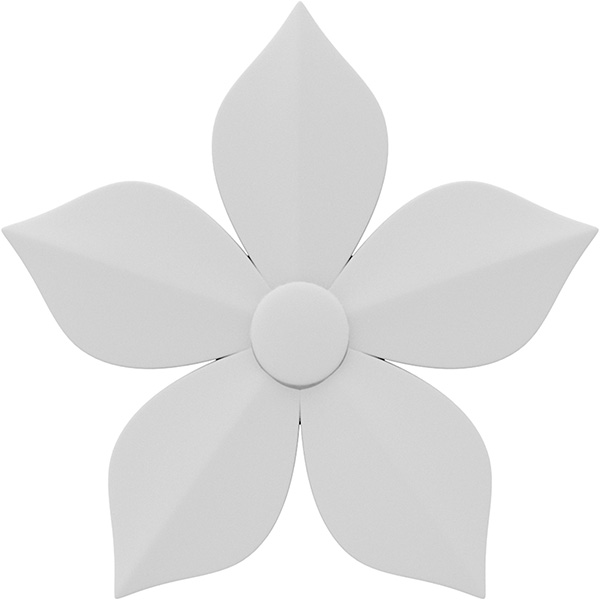 Ekena Millwork ROSC025X025TORUF
