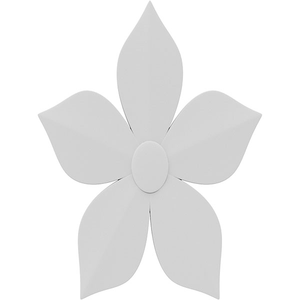 Ekena Millwork ROSC037X050TORUF
