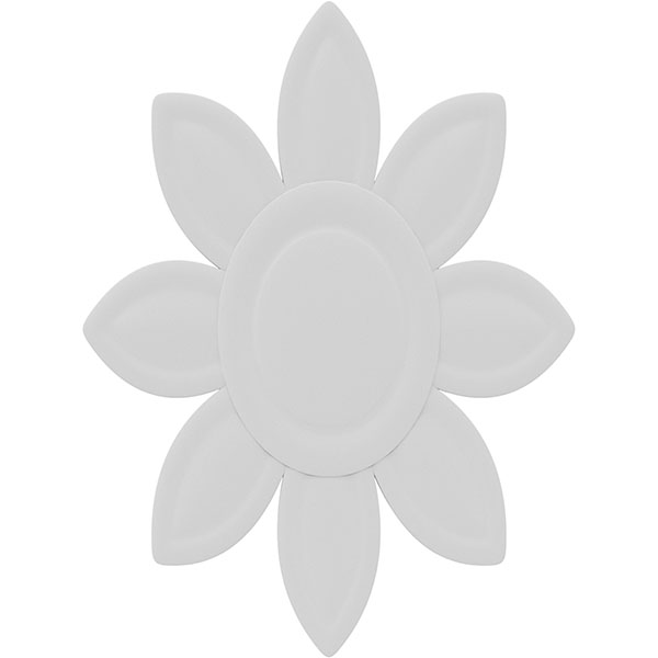 Ekena Millwork ROSC037X050FPTUF