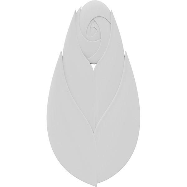 Ekena Millwork ROSC040X080SHOUF
