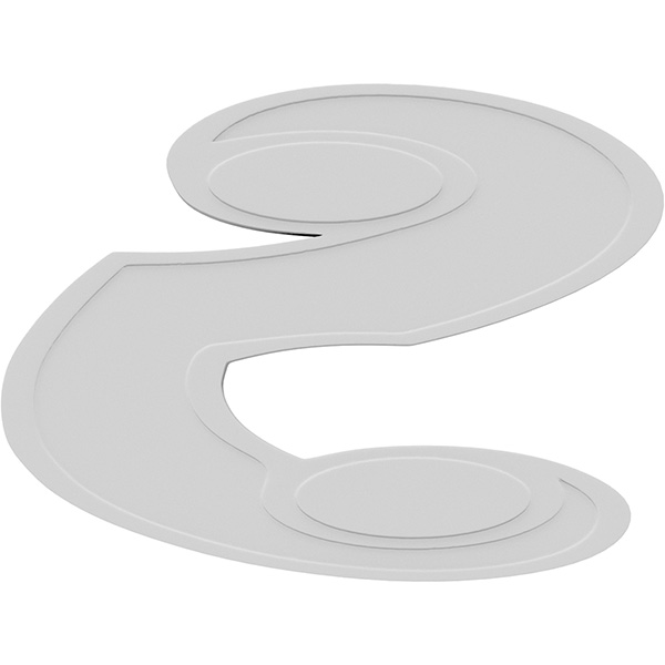 Ekena Millwork ONLC090X067FRSUF-L