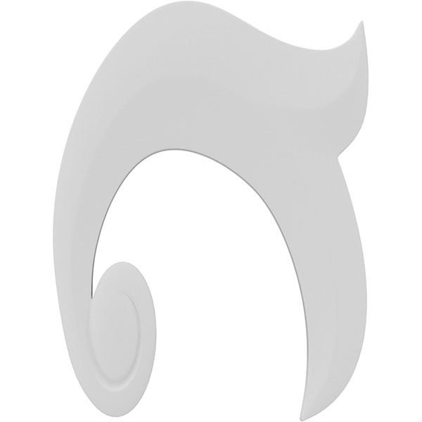 Ekena Millwork ONLC030X040GGWUF-R