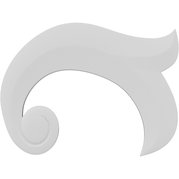 Ekena Millwork ONLC090X067GGWUF-R
