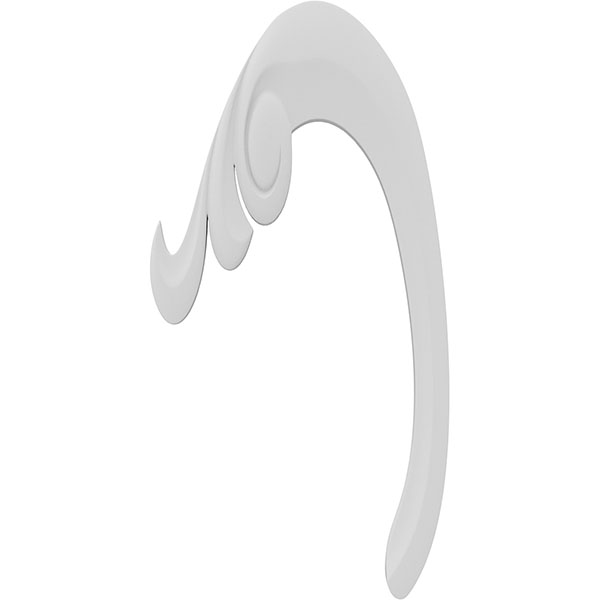 Ekena Millwork ONLC025X050POLUF-L