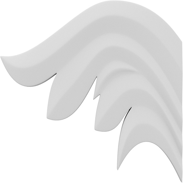 Ekena Millwork ONLC055X055REXUF-L