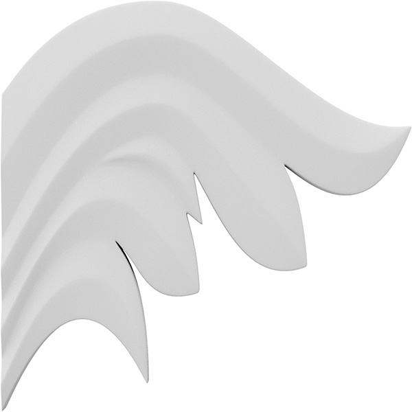 Ekena Millwork ONLC045X045REXUF-R