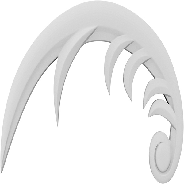 Ekena Millwork ONLC035X035RONUF-L