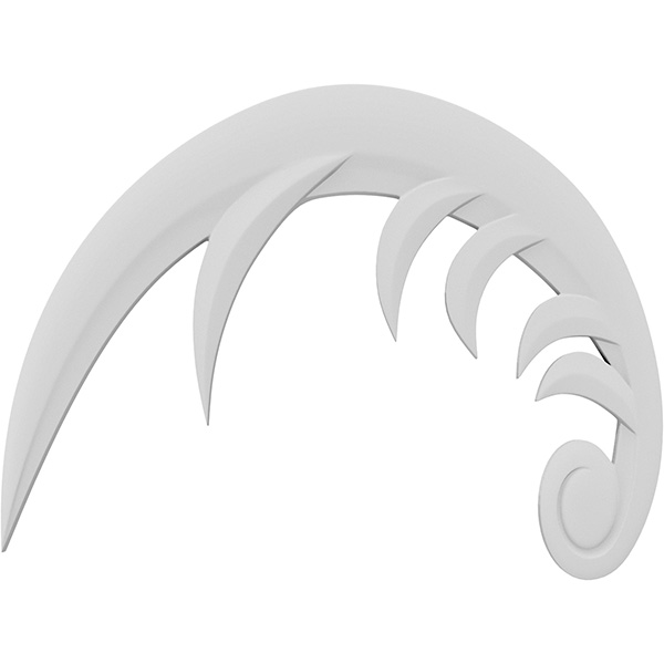 Ekena Millwork ONLC060X045RONUF-L