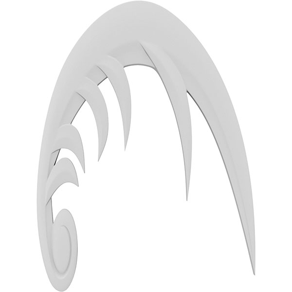 Ekena Millwork ONLC045X060RONUF-R