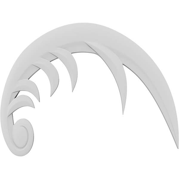 Ekena Millwork ONLC050X037RONUF-R