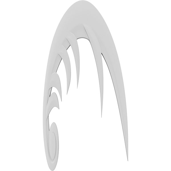 Ekena Millwork ONLC020X040RONUF-R