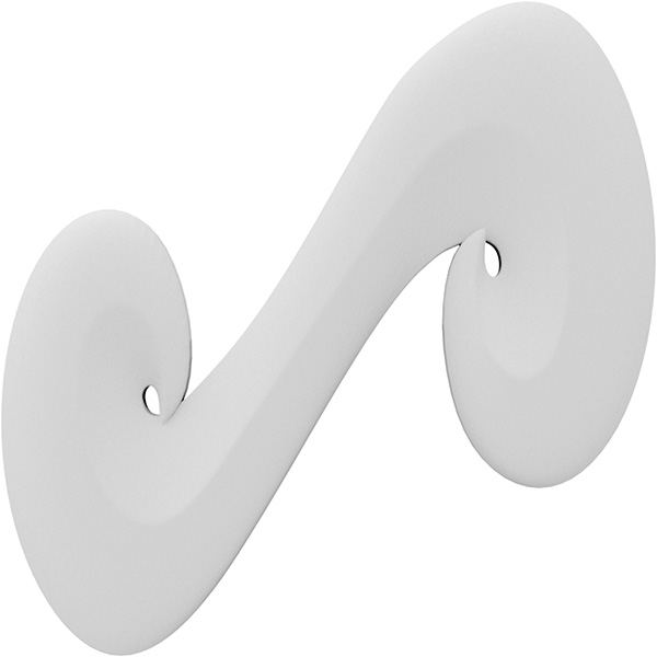 Ekena Millwork ONLC010X010VLRUF-L