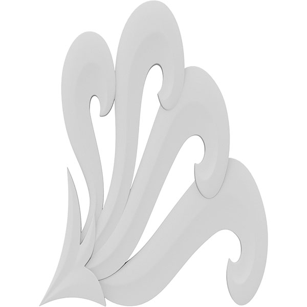 Ekena Millwork ONLC037X050ALXUF-R