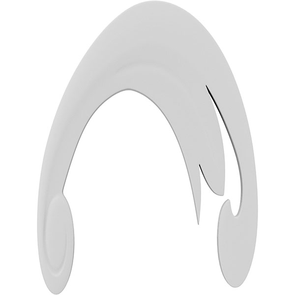 Ekena Millwork ONLC037X050ARUUF-R