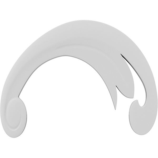 Ekena Millwork ONLC090X067ARUUF-R