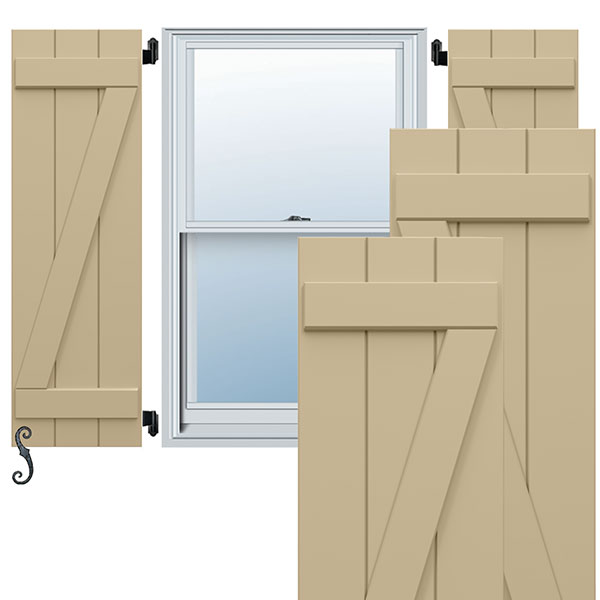 Ekena Millwork ECC102BBF16X080NT