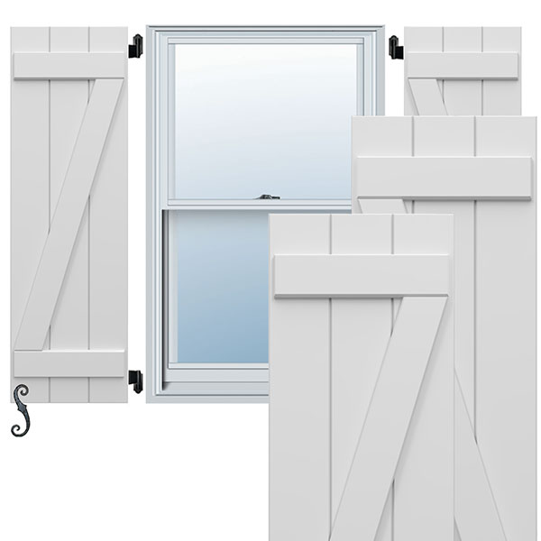 Ekena Millwork ECC102BBF16X080WH