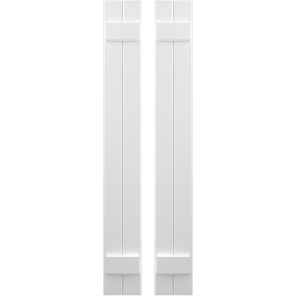 Ekena Millwork ARW101BB207X73WHH