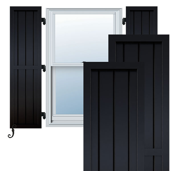 Ekena Millwork ARW101BF414X45BLH