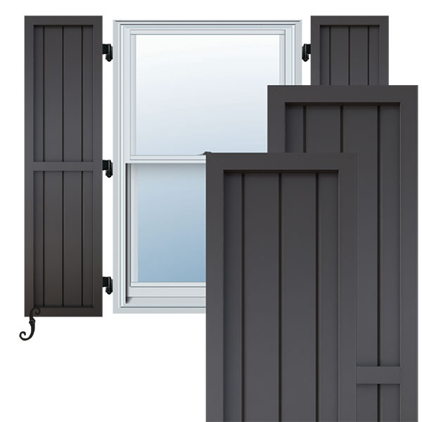 Ekena Millwork ARW101BF414X33SMH