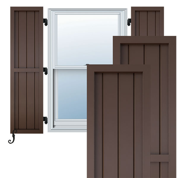 Ekena Millwork ARW101BF414X65TBH