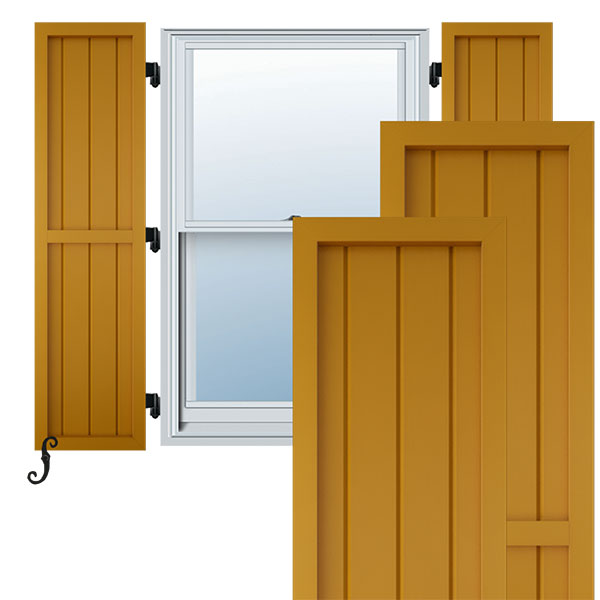 Ekena Millwork ARW101BF414X33TUH