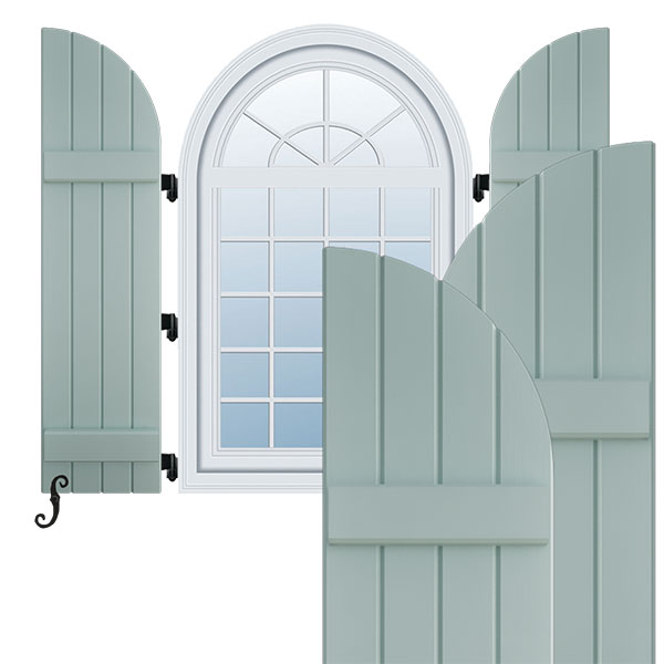 Ekena Millwork ARW101BQ414X71SGH