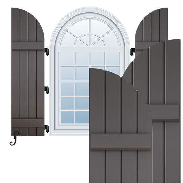 Ekena Millwork ARW101BQ414X71SMH