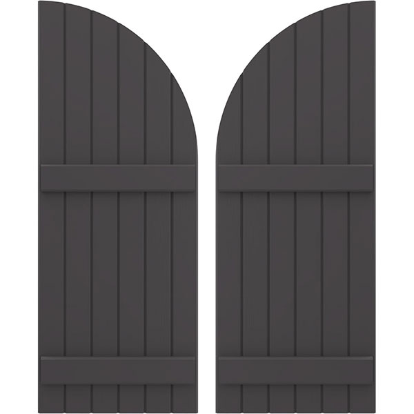 Ekena Millwork ARW101BQ621X76SMH