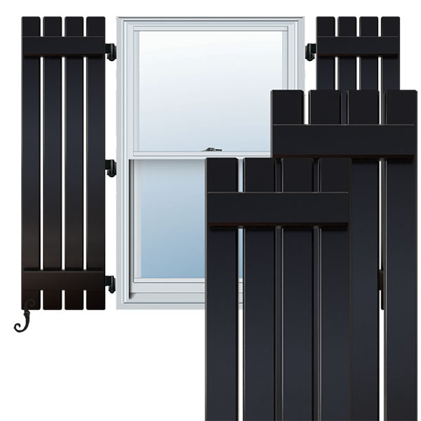 Ekena Millwork ARW101SB415X45BLH