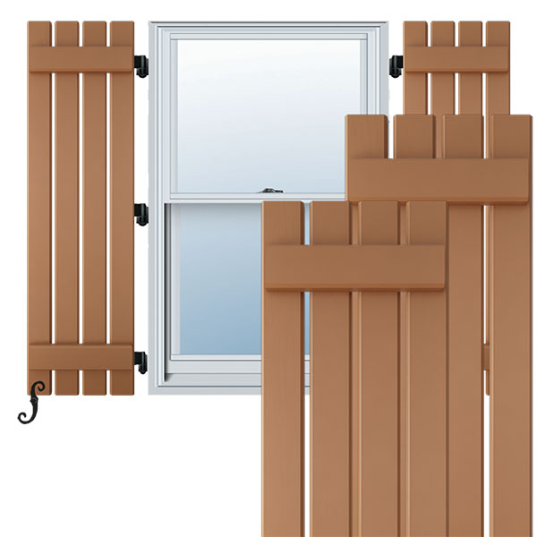 Ekena Millwork ARW101SB415X71BTH