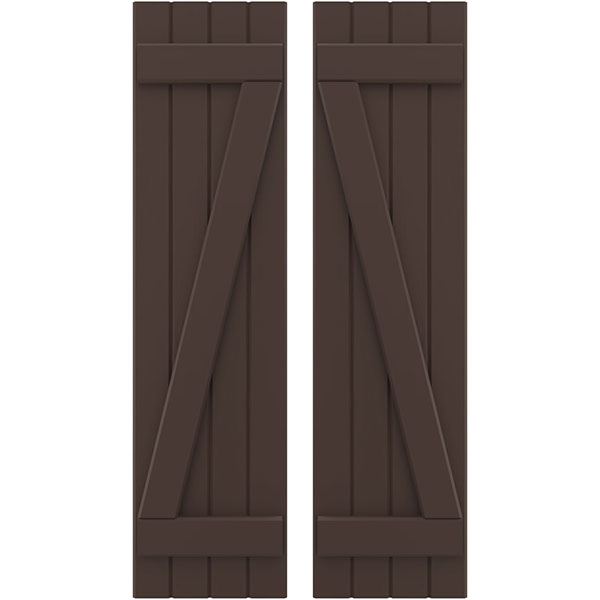 Ekena Millwork ARW102BB414X74TBH