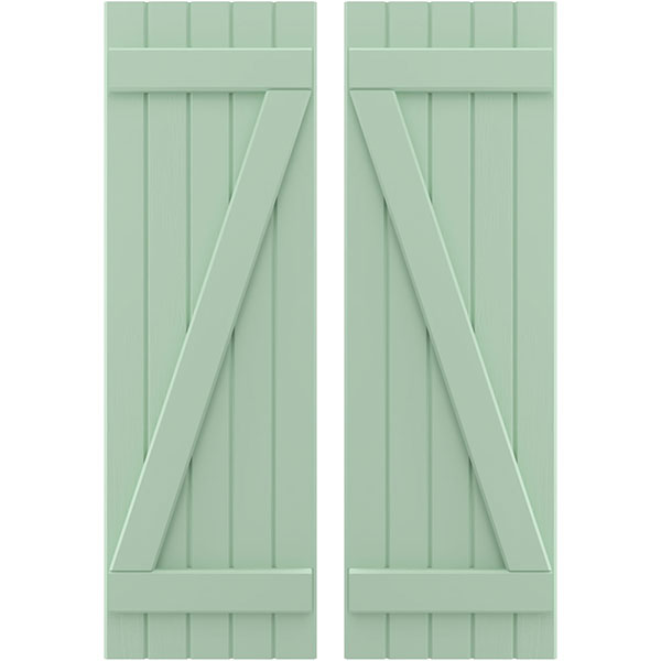 Ekena Millwork ARW102BB518X55SGH