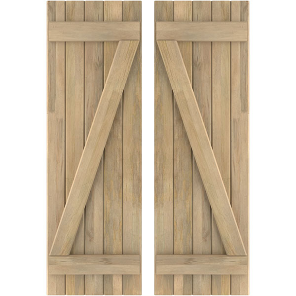 Ekena Millwork ARW102BB518X33UNH