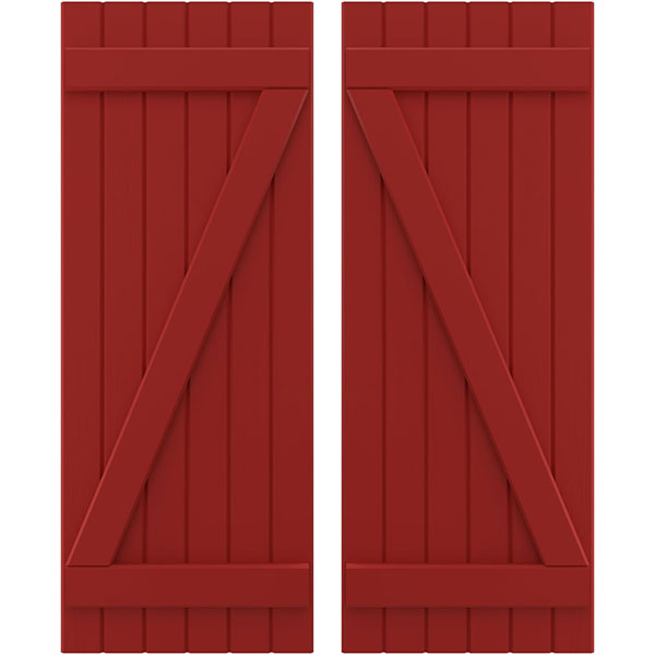 Ekena Millwork ARW102BB621X65BRH