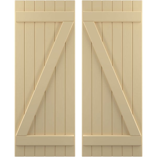 Ekena Millwork ARW102BB621X66NTH