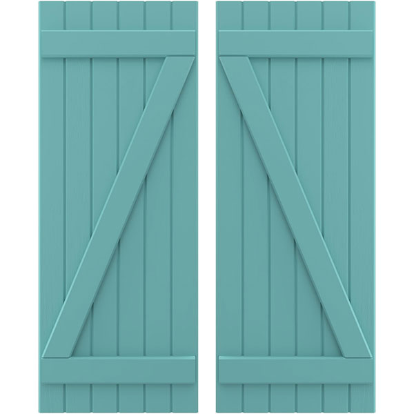 Ekena Millwork ARW102BB621X78PTH