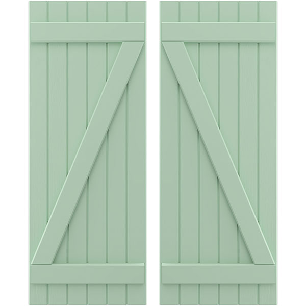 Ekena Millwork ARW102BB621X55SGH