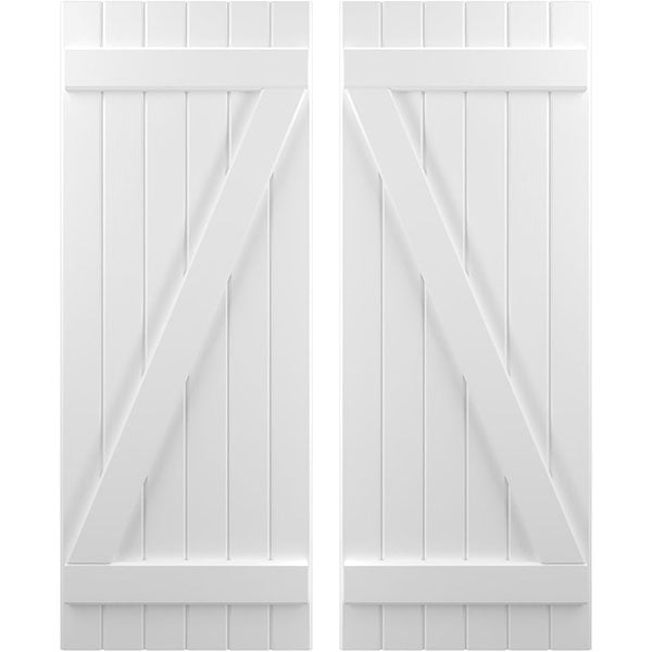 Ekena Millwork ARW102BB621X41WHH