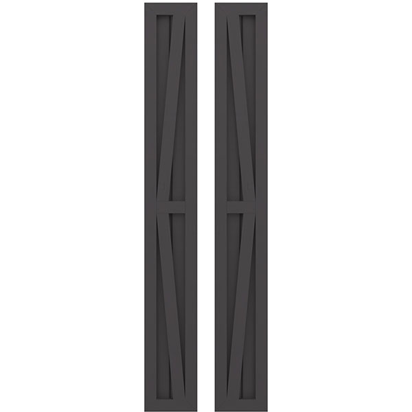Ekena Millwork ARW102BF207X45SMH