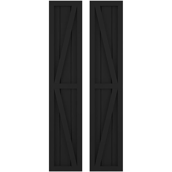 Ekena Millwork ARW102BF311X71BLH