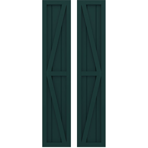 Ekena Millwork ARW102BF311X40FGH