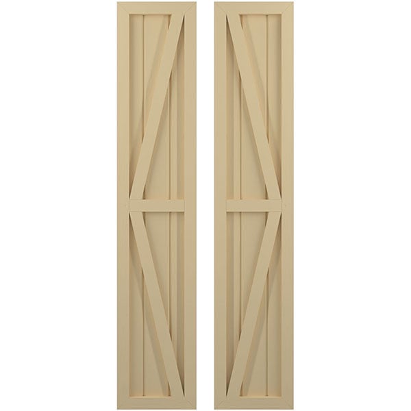 Ekena Millwork ARW102BF311X33NTH