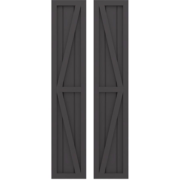 Ekena Millwork ARW102BF311X76SMH